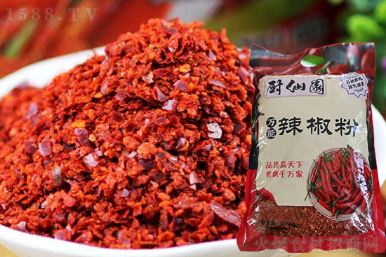 廚仙園辣椒粉,紅潤誘人,香辣撲鼻!